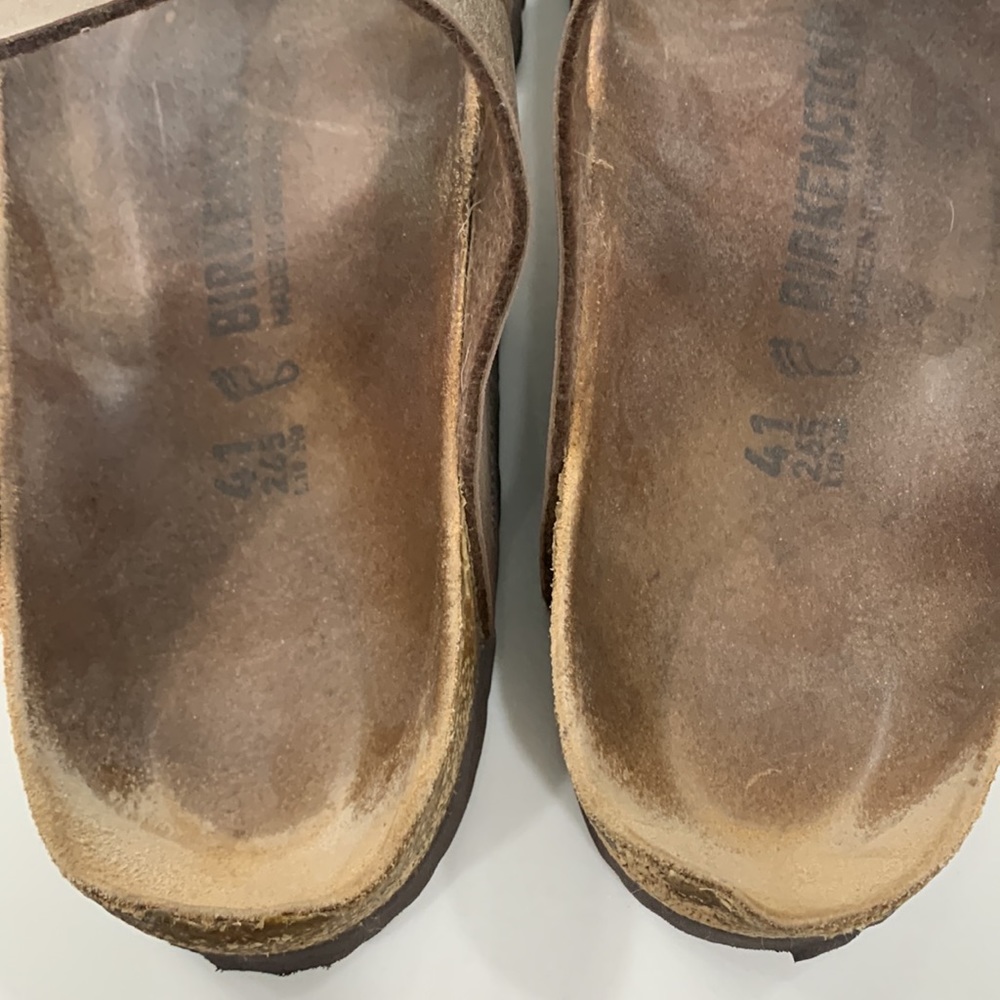 Birkenstock The Gizeh Brown Modern Thong. Size 41 - Picture 5 of 14